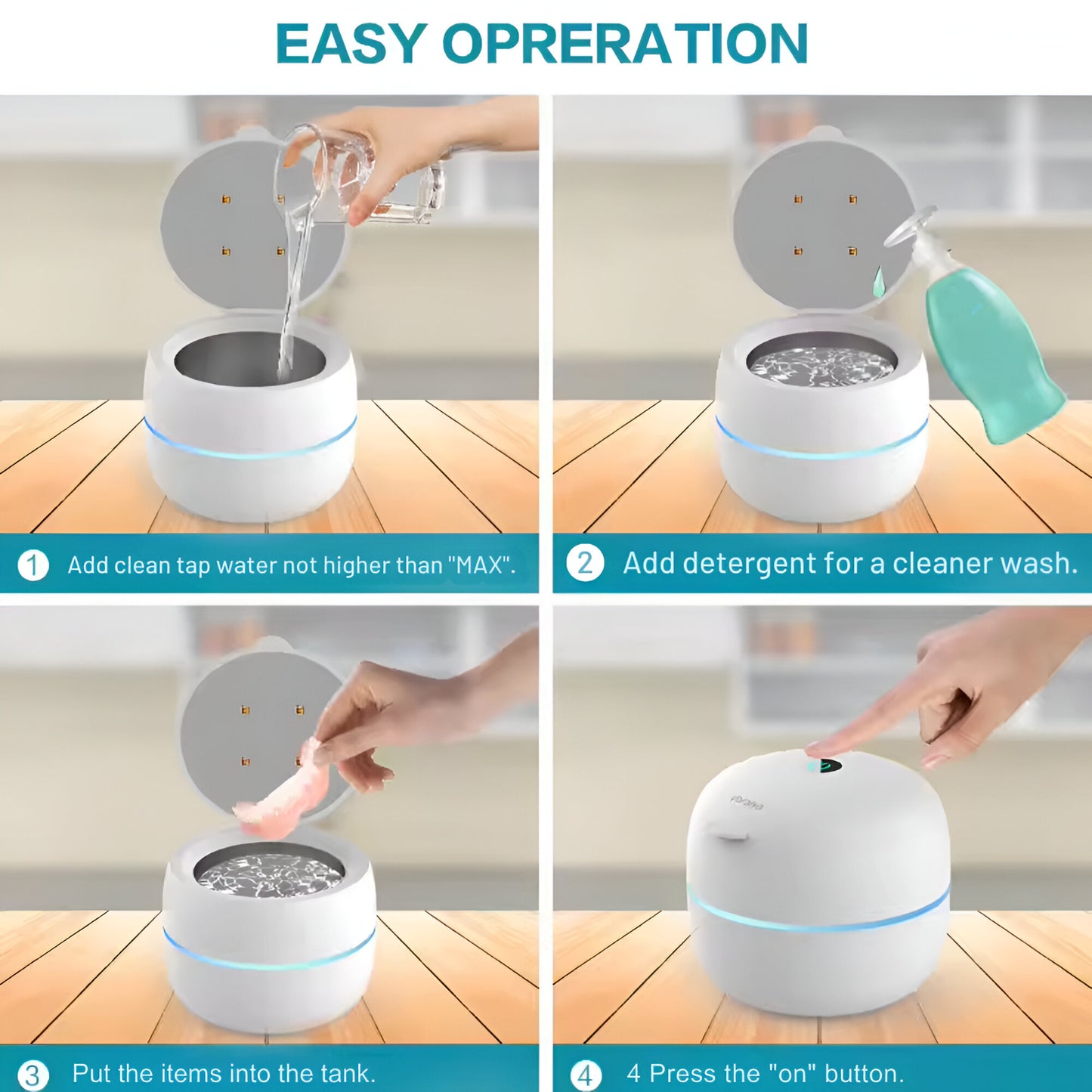 ZennClean™ – Ultrasonic Multi-Purpose Cleaner
