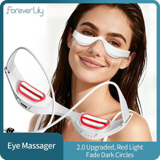 Zennvita EMS Eye Massager Glasses Red Light Therapy